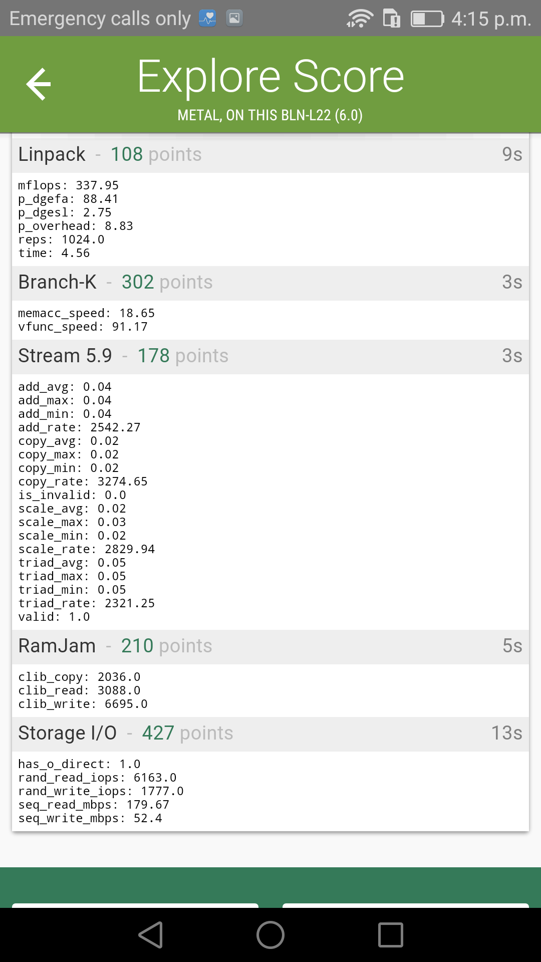 Benchmarks