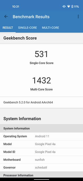 Benchmarks