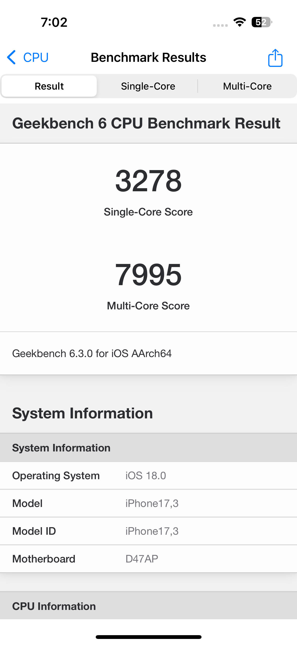 Benchmarks