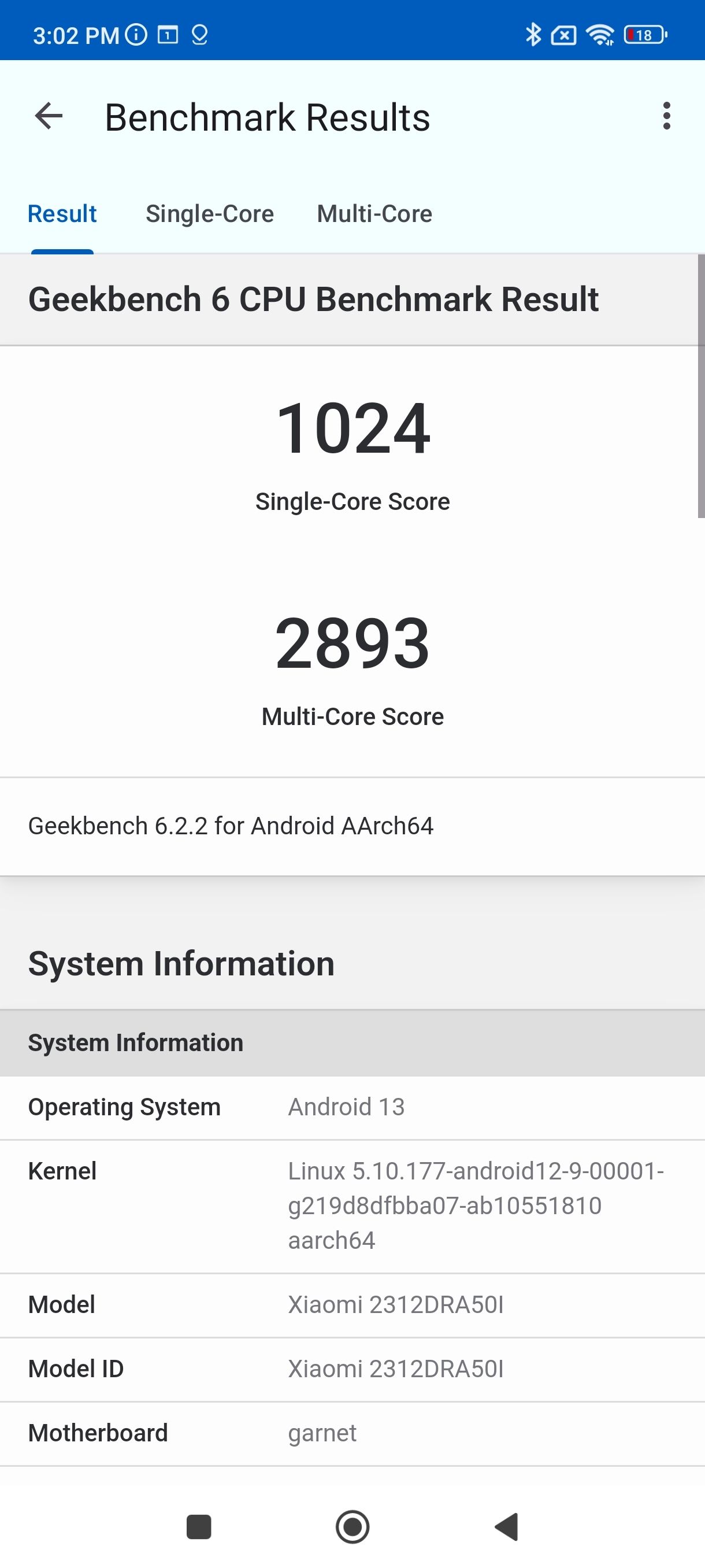 Benchmarks