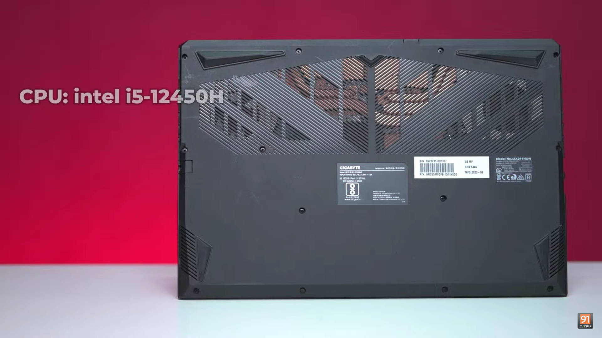 Gigabyte G5 MF-F2IN313SH Laptop (Core i5 12th Gen/16 GB/512 GB SSD/Windows 11/6 GB)