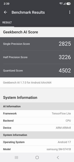 GeekBench AI