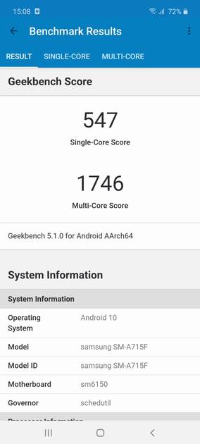 Geekbench5 Benchmark