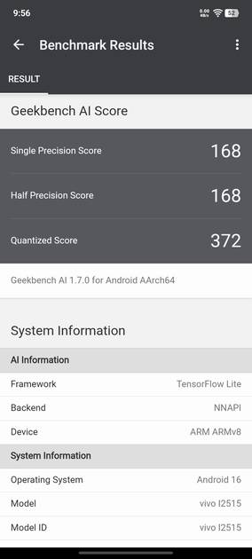 GeekBench AI