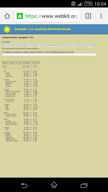 Benchmarks