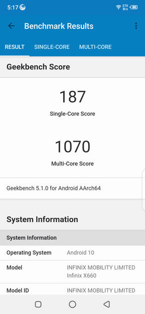 Benchmarks