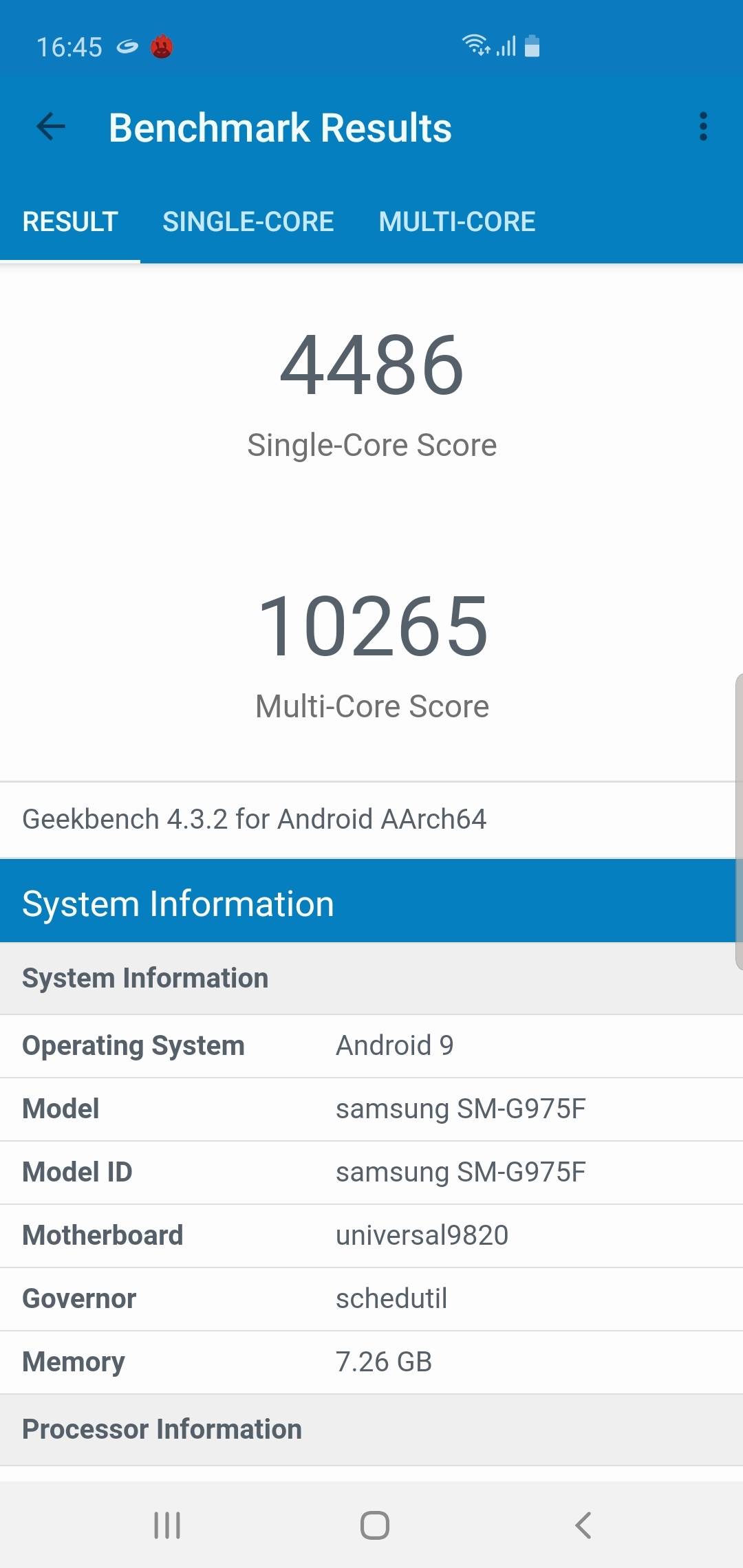 Benchmarks