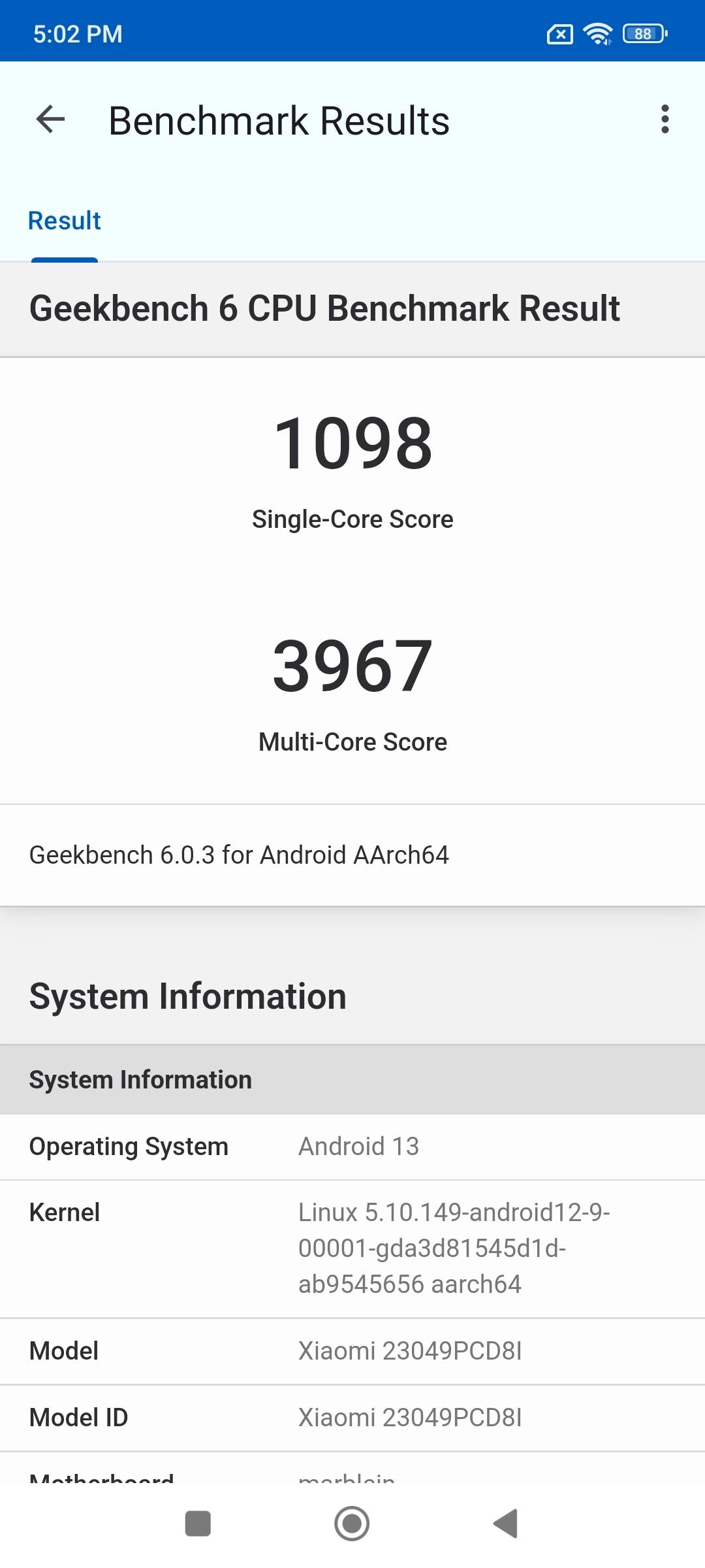 Benchmarks