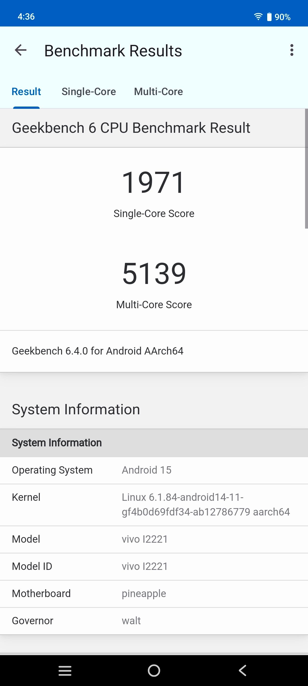 Benchmarks