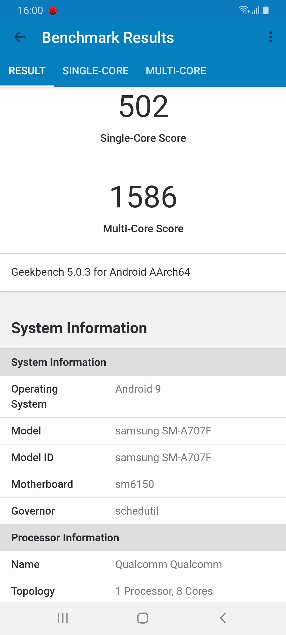 Benchmarks