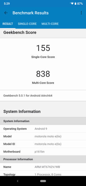 Geekbench5 Benchmark