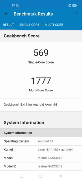 Geekbench5 Benchmark