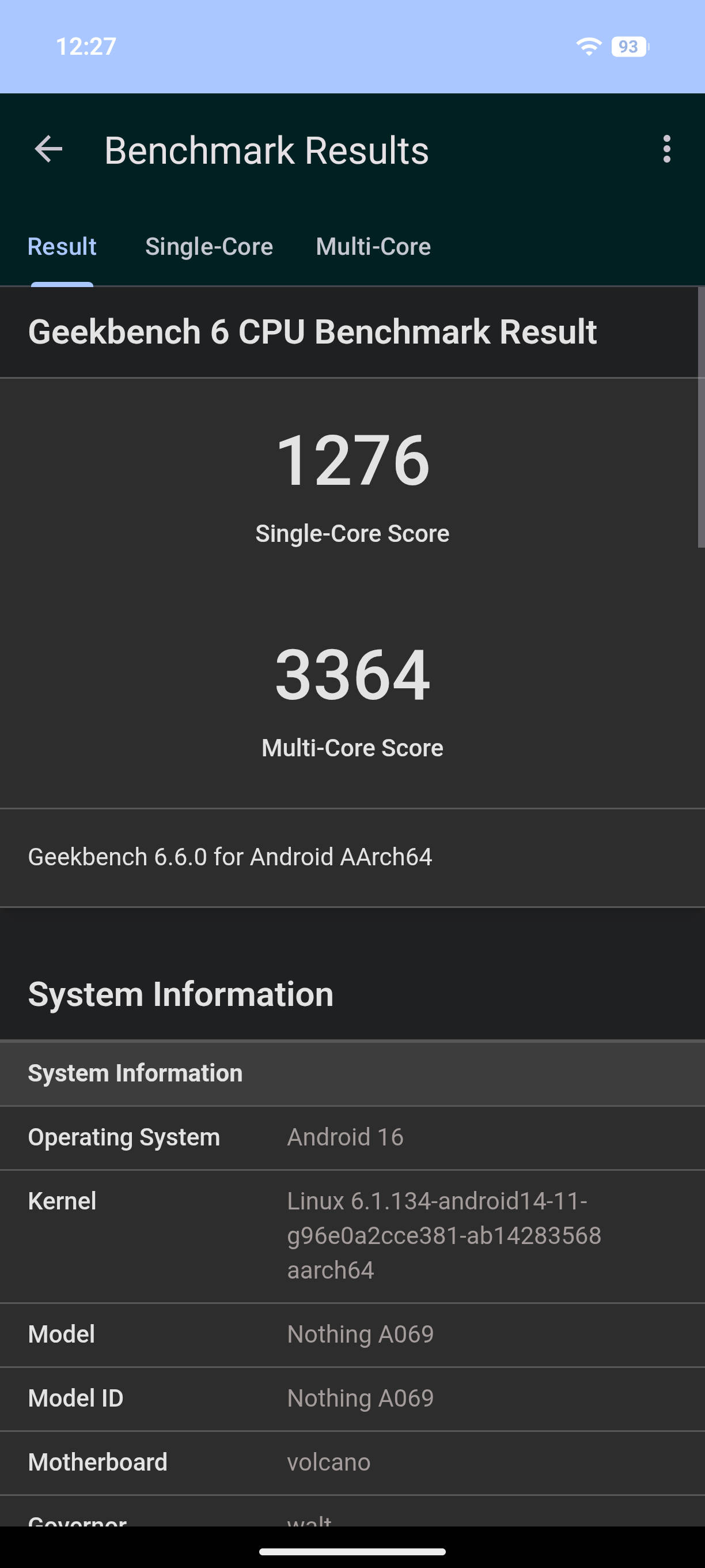 Benchmarks