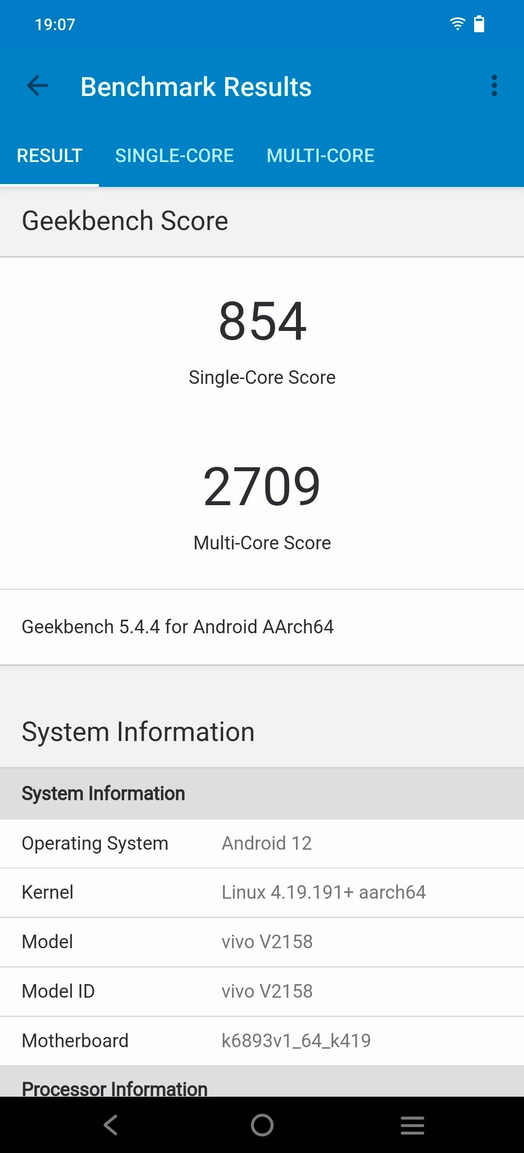 Benchmarks
