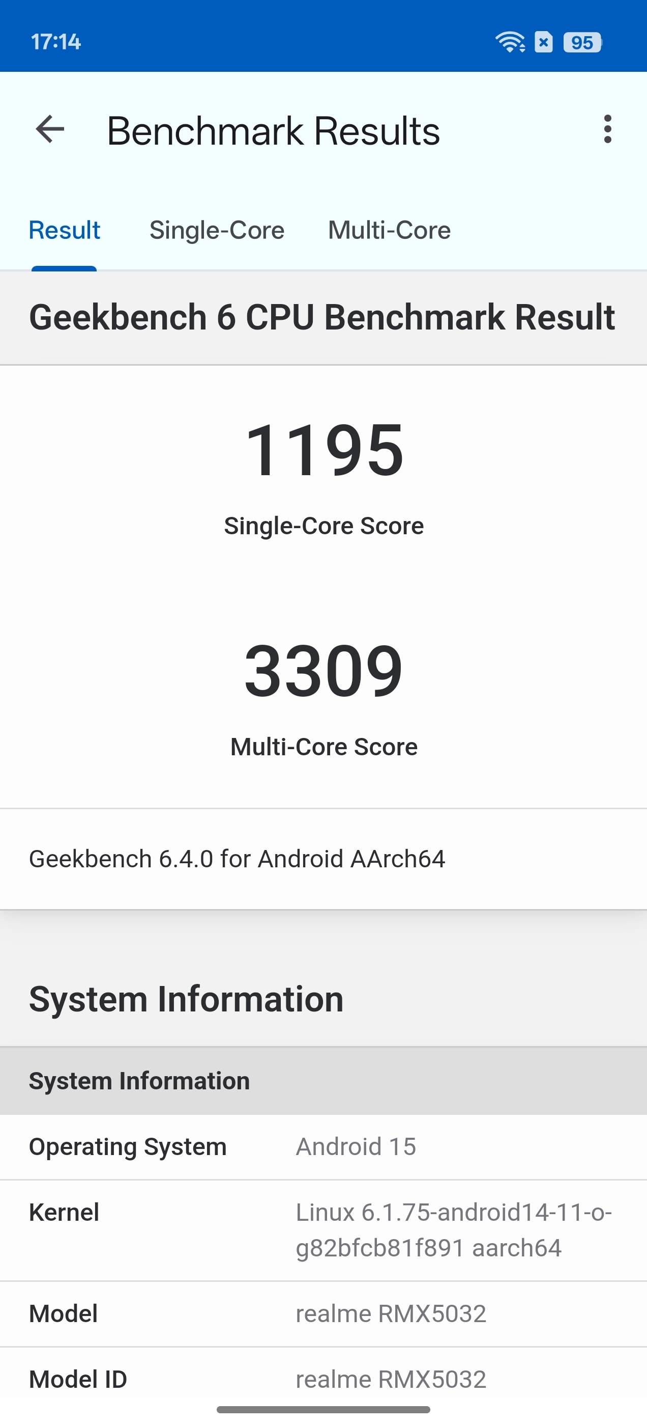 Benchmarks
