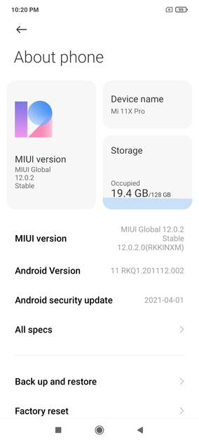 UI Screenshot