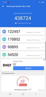 note 10 plus antutu