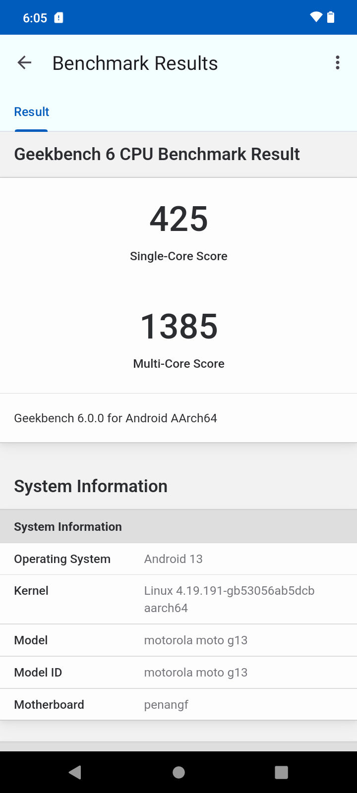 Benchmarks
