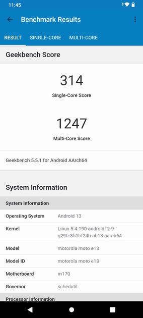 Benchmarks