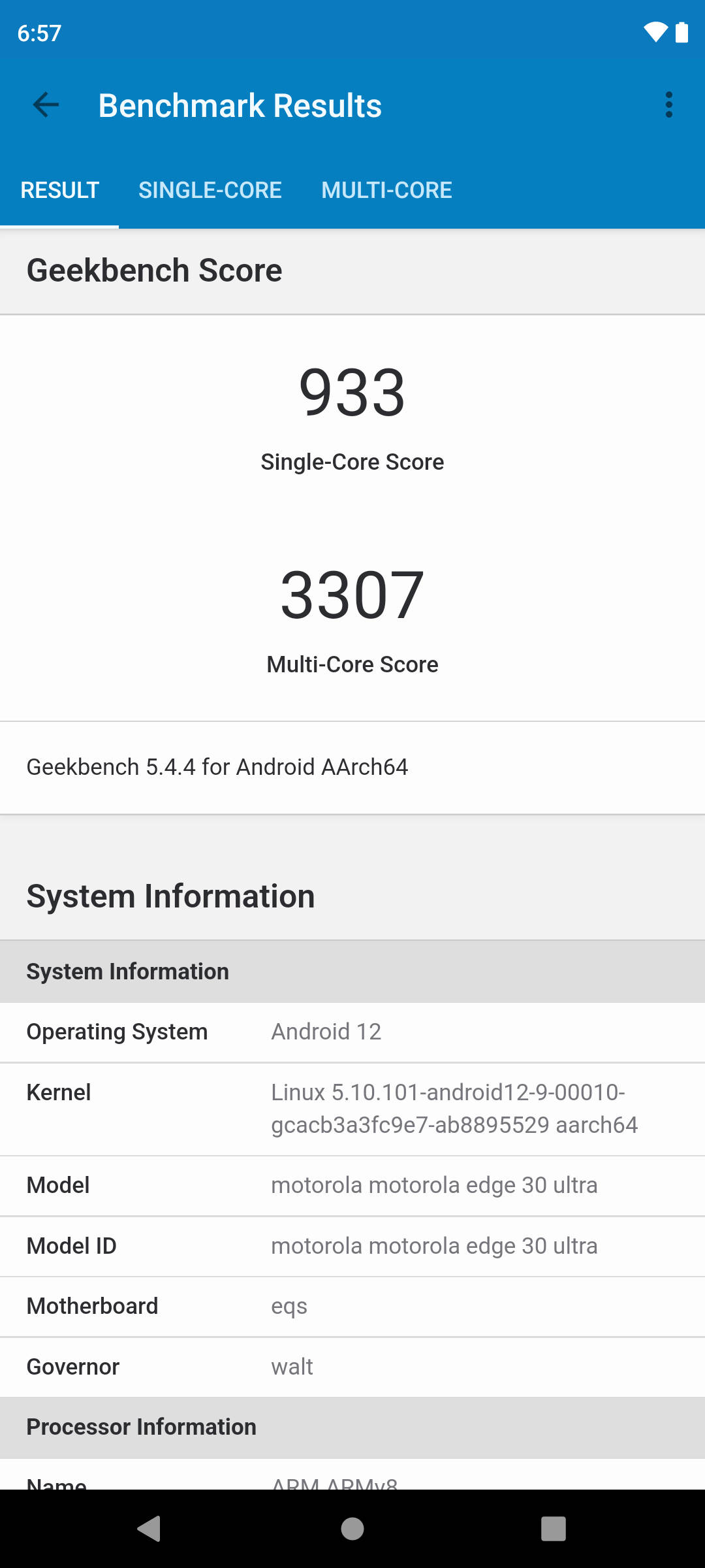 Benchmarks