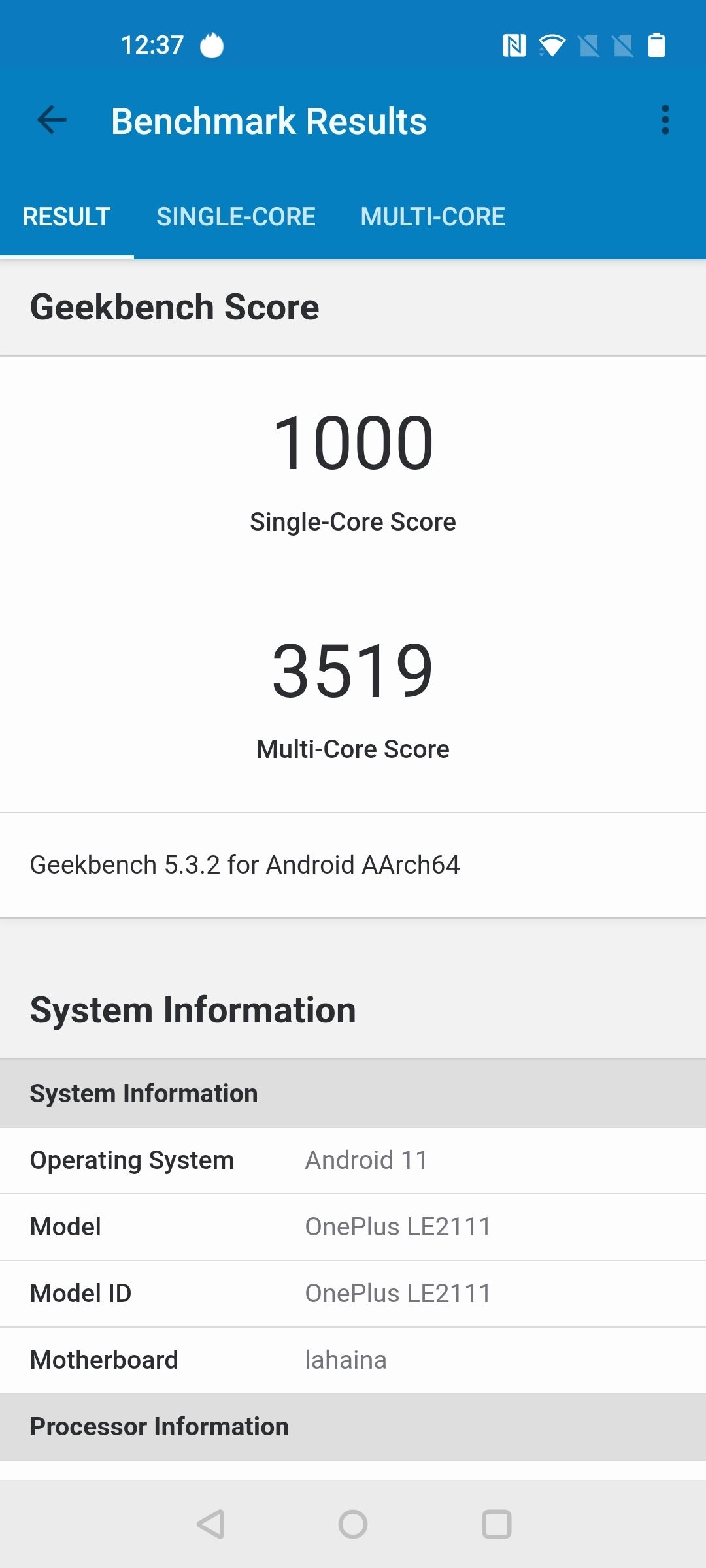 Benchmarks