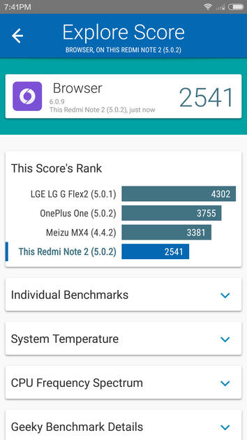 Benchmarks