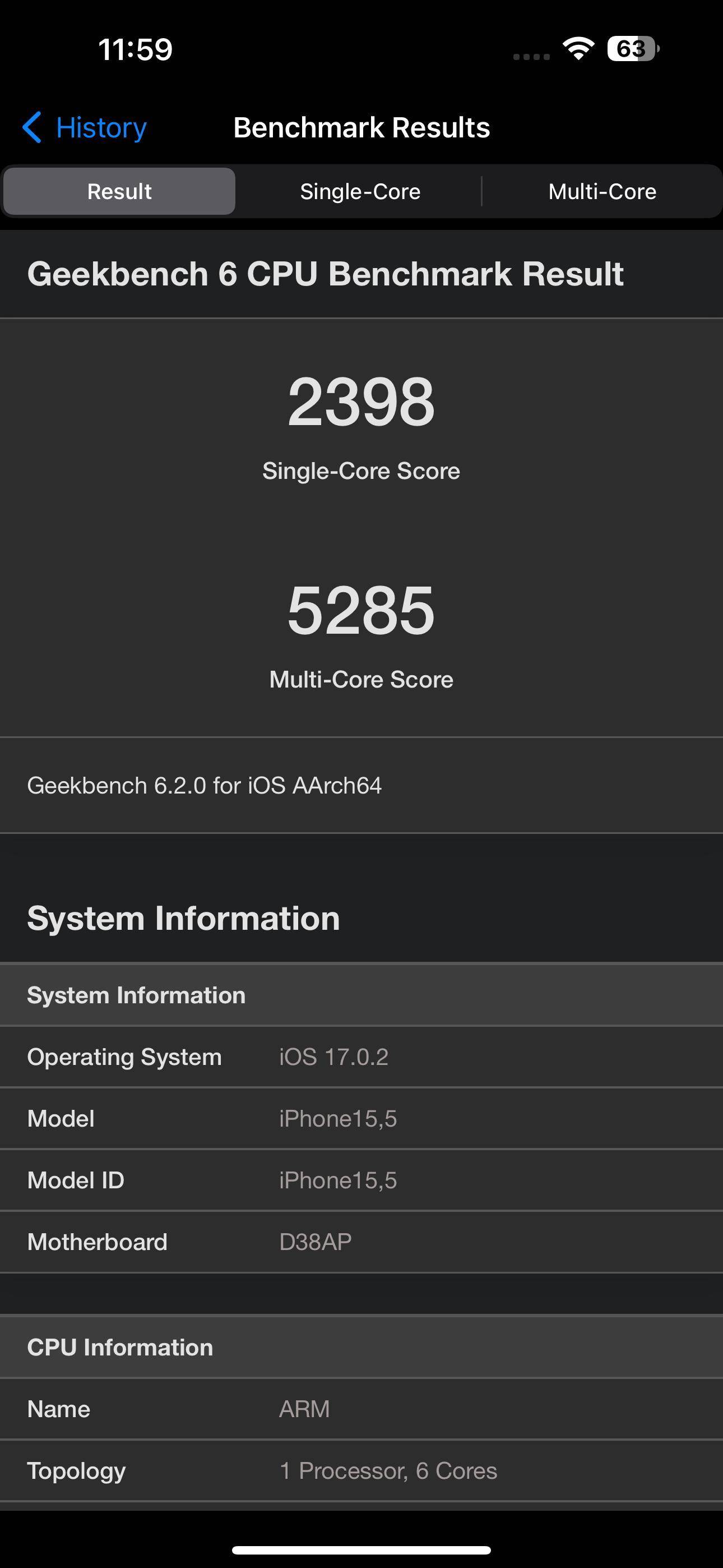 Benchmarks