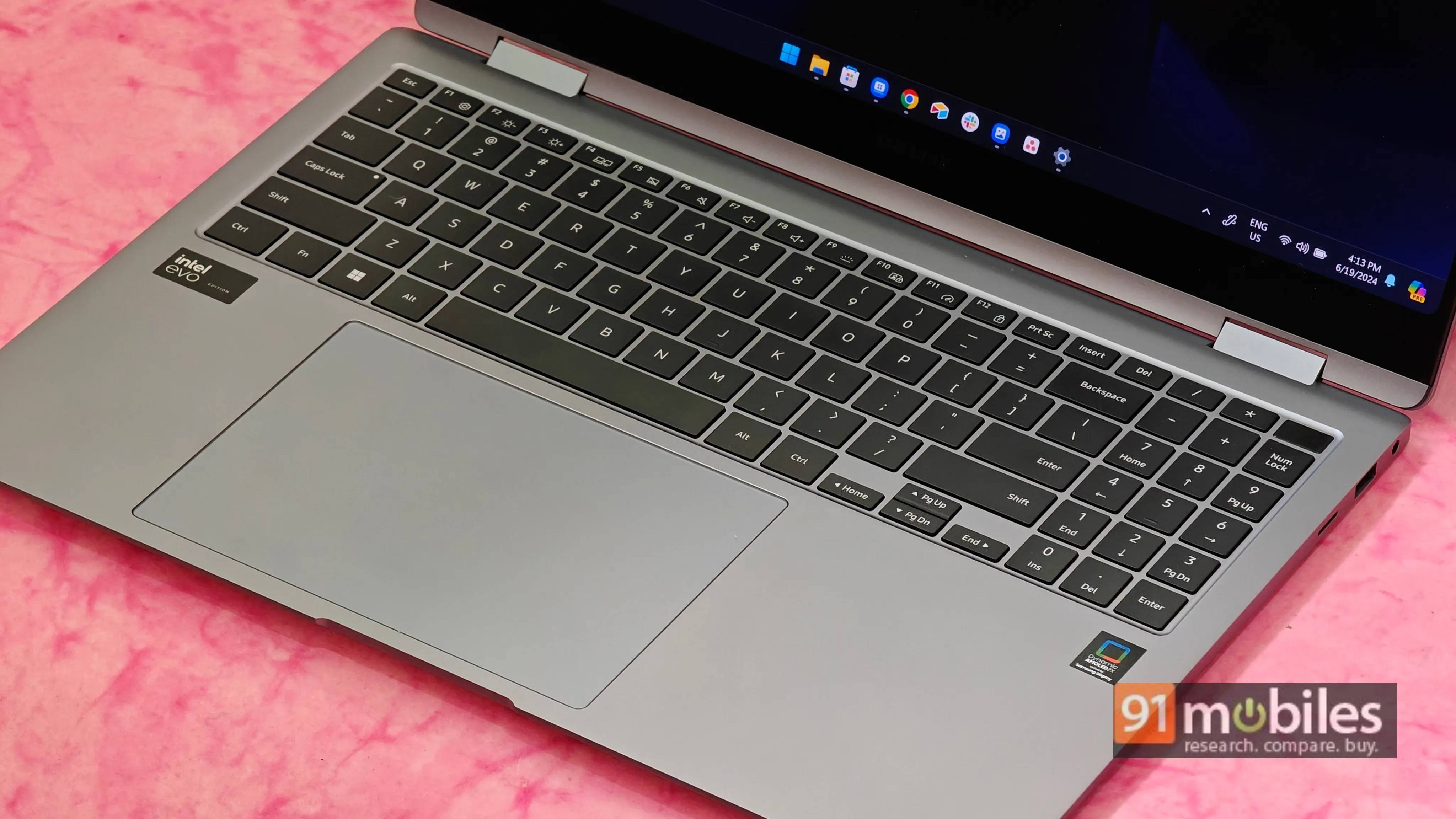 Samsung Galaxy Book 4 Pro 360 NP960QGK-KG2IN Laptop (Intel Core Ultra 7/16 GB/1 TB SSD/Windows 11)