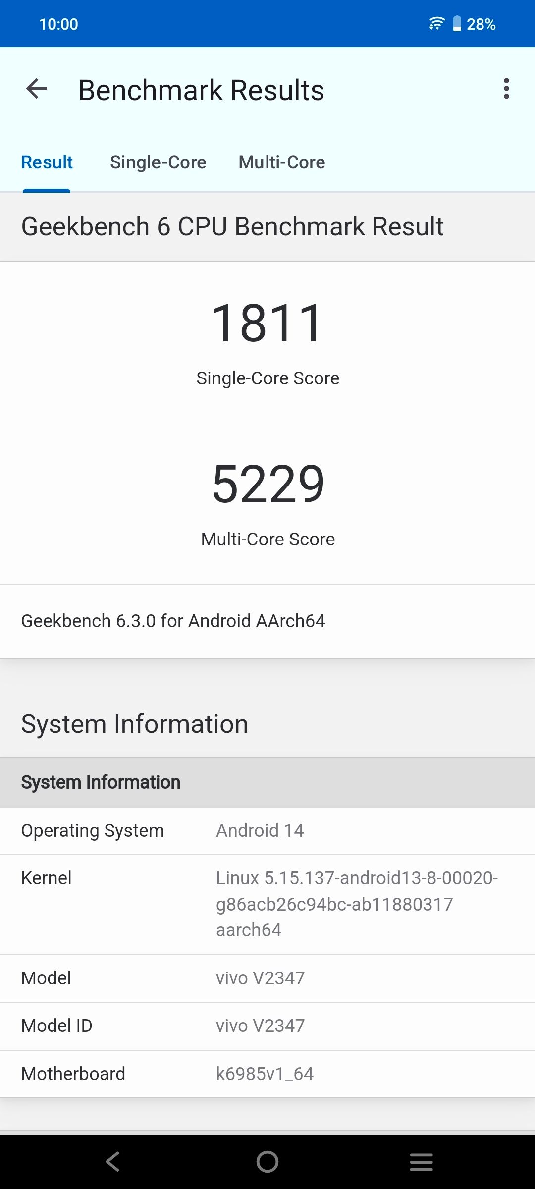 Benchmarks