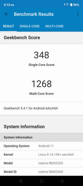 Geekbench5 Benchmark