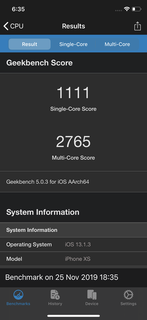 Benchmarks