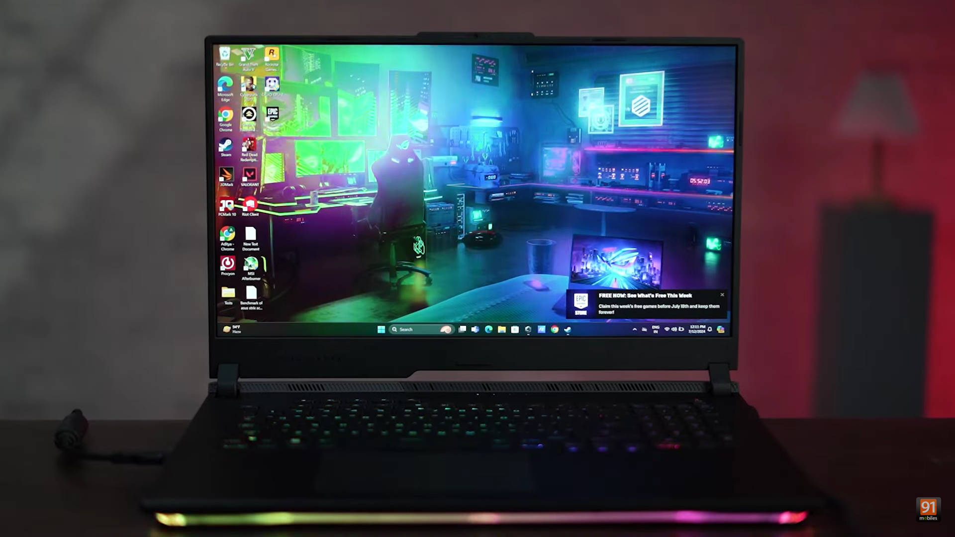 Asus ROG Strix Scar 17 G733PY-XS96 Laptop (AMD Hexadeca Core Ryzen 9/32 GB/1 TB SSD/Windows 11/16 GB)