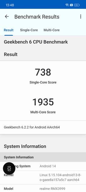 Geekbench6 Benchmark