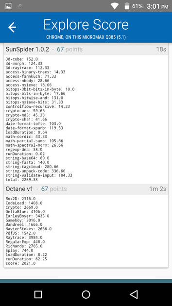 Benchmarks