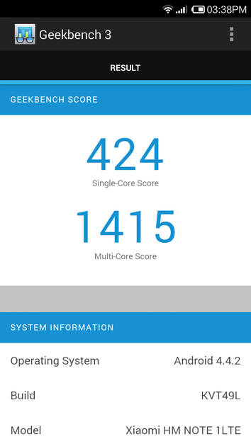 Benchmarks