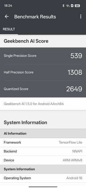 Benchmarks