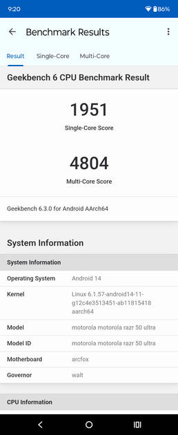 Benchmarks