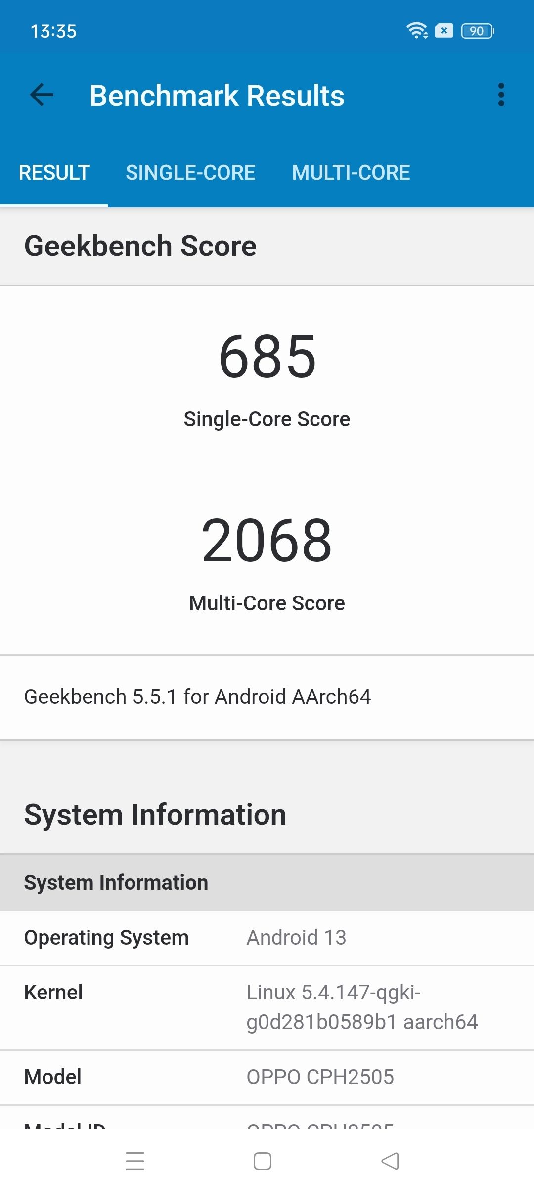 Benchmarks