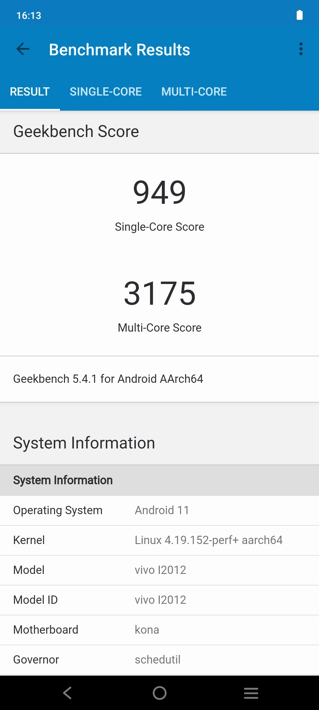 Benchmarks