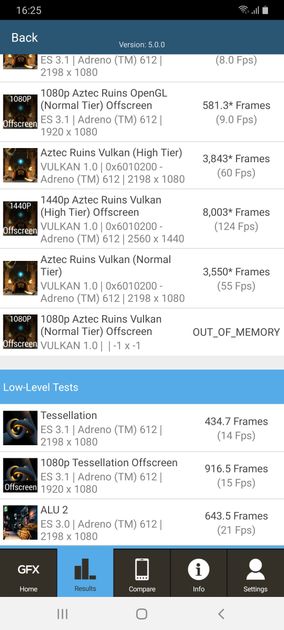 Graphics Benchmark