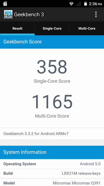 Benchmarks