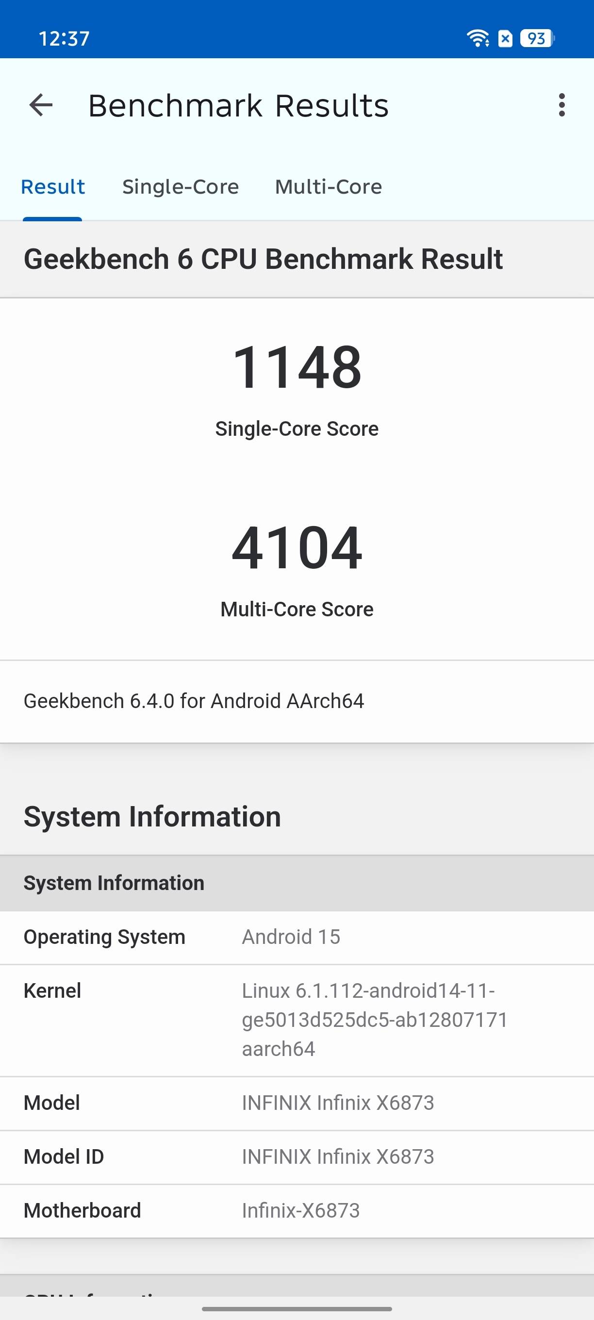 Benchmarks