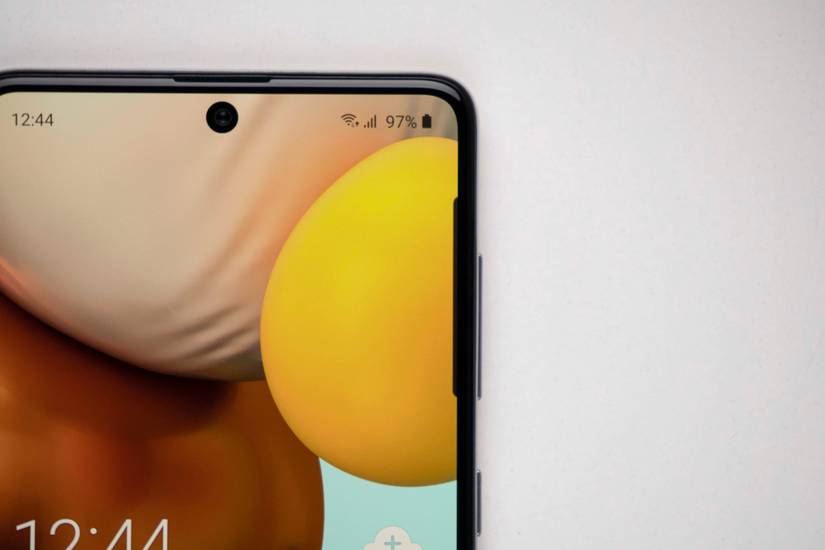samsung a71 front camera