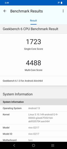 Geekbench6 Benchmark