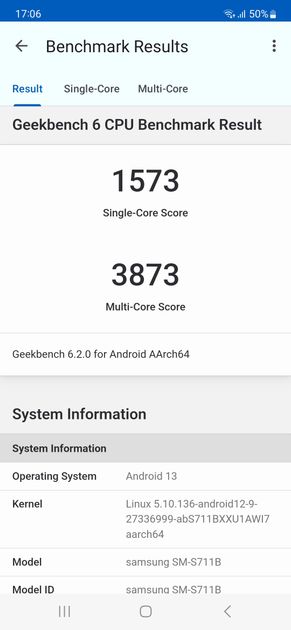 Geekbench6 Benchmark