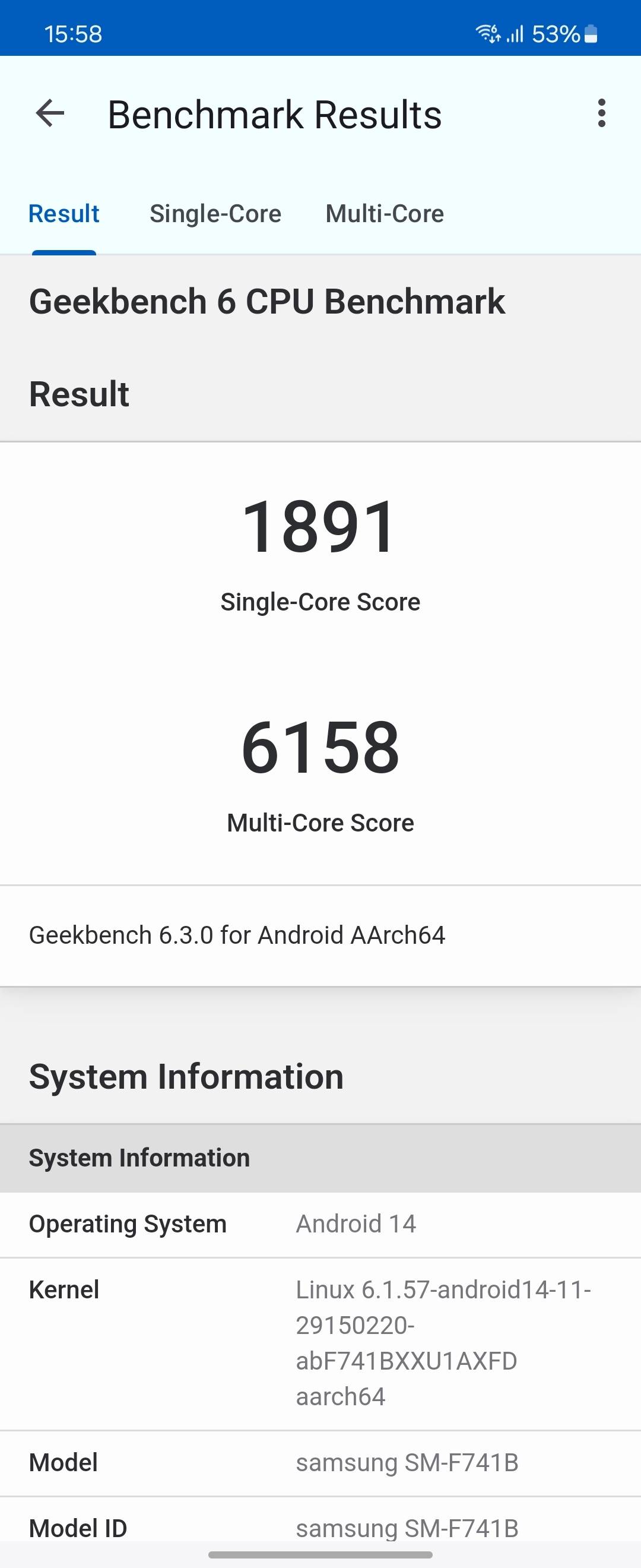 Benchmarks