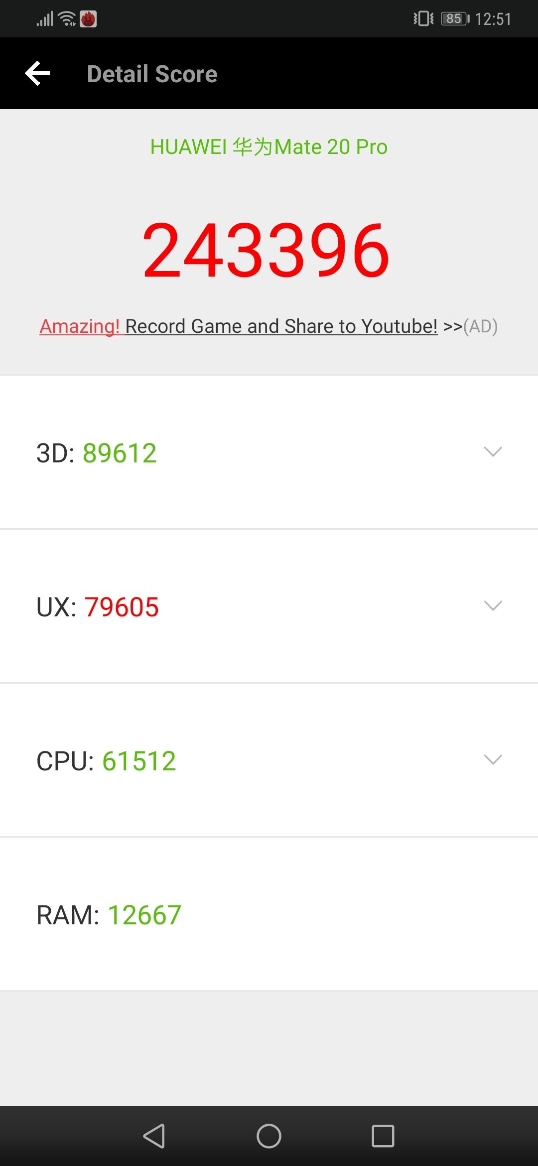 Huawei mate 20 pro antutu Huawei mate 20 pro antutu