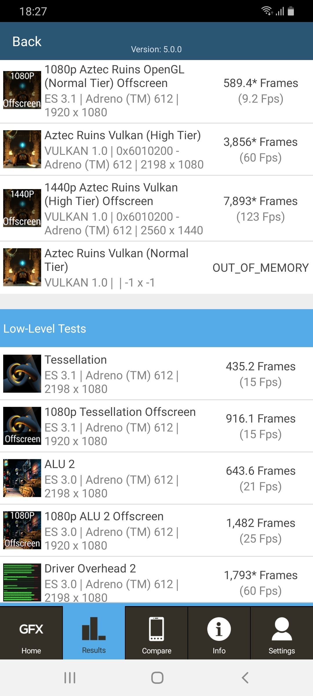 Benchmarks