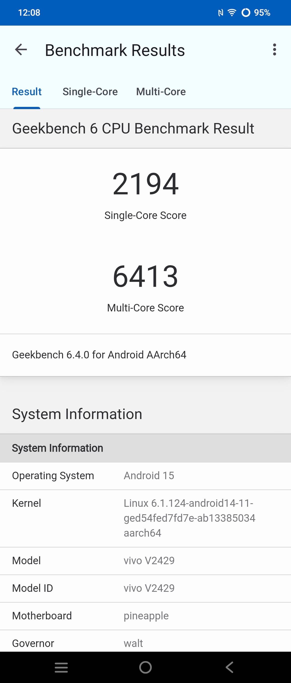 Benchmarks