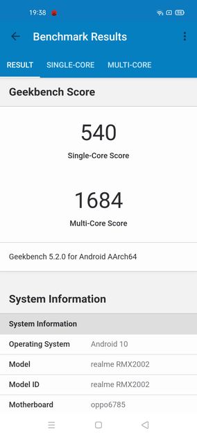Geekbench5 Benchmark